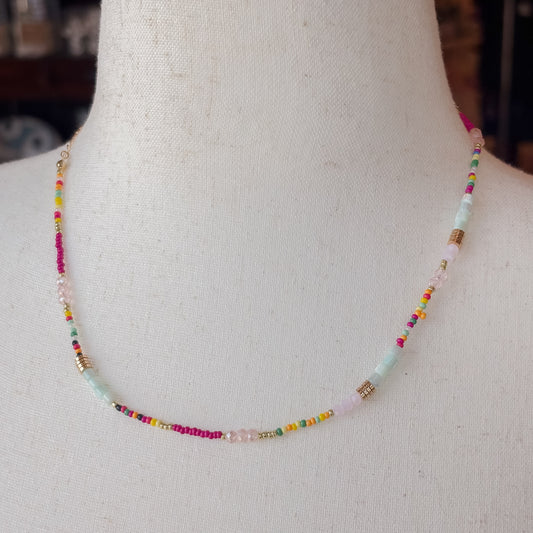 Multicolor Beaded Necklace