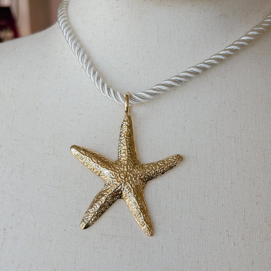 Starfish Rope Necklace