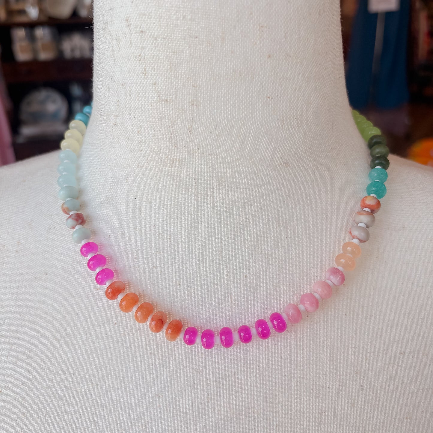 Beaded Necklace — Multi Mix