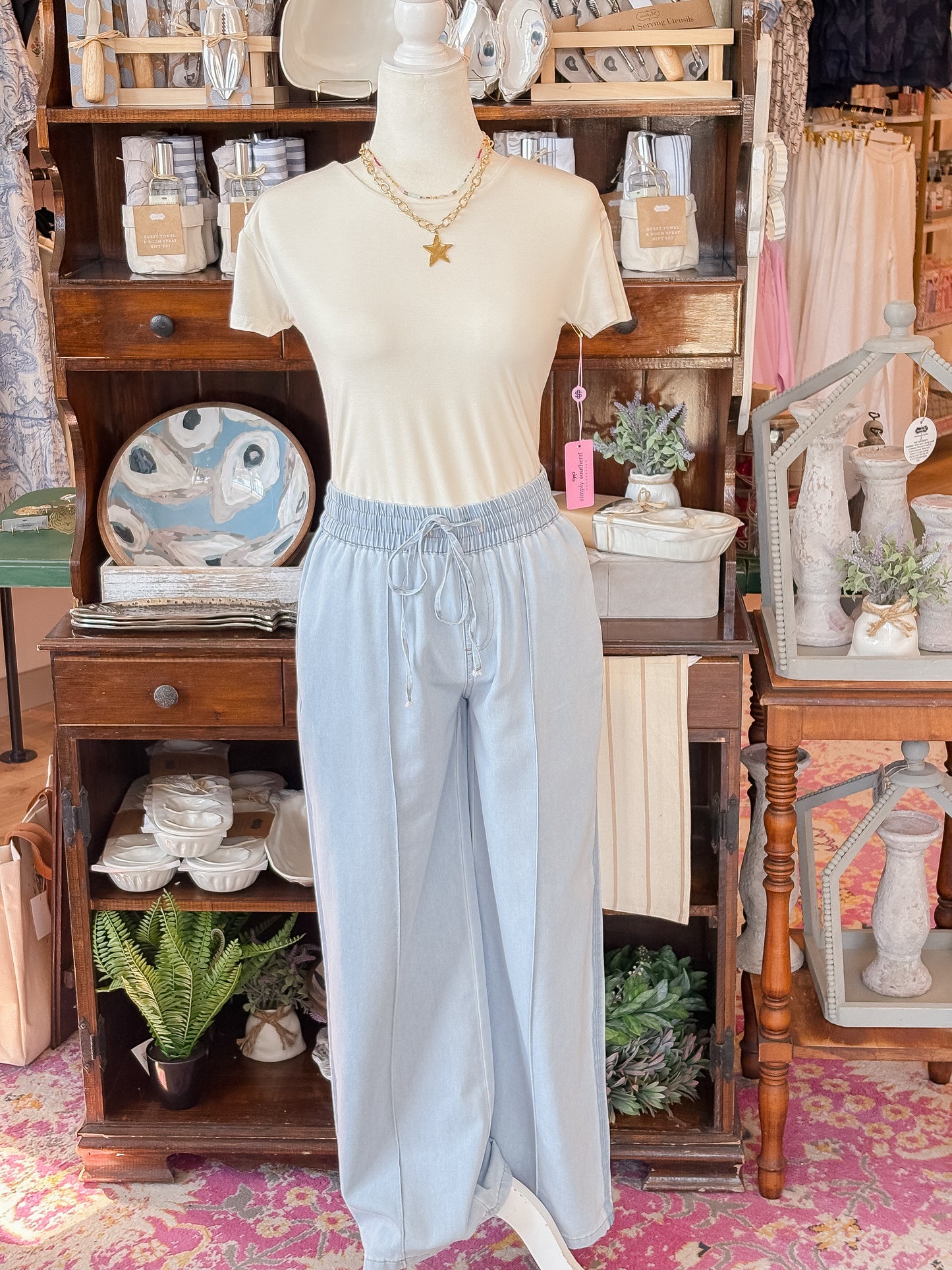 Stitch & Sway Denim Pants