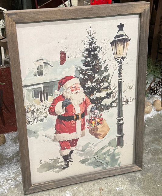 Santa Downtown Frame