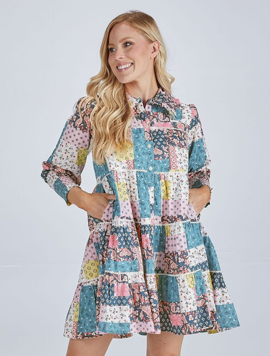 Allie Quilted Dress