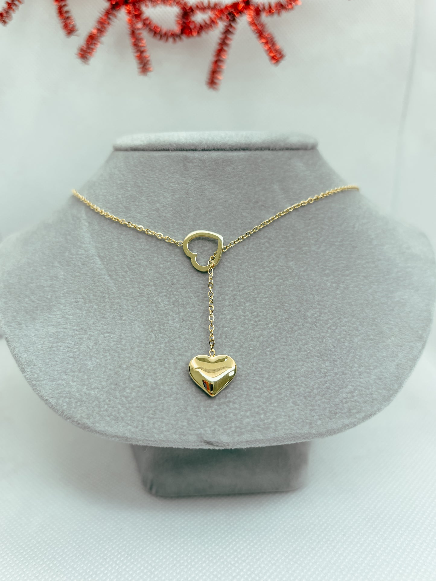 Crossed Lovers Necklace