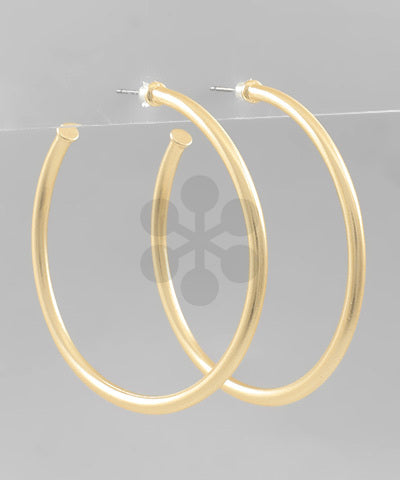 2” Thin Gold Hoops