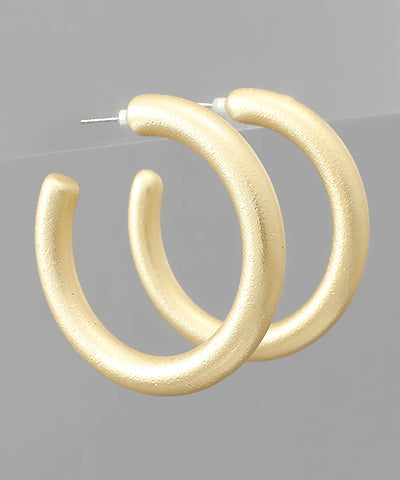 1.75” Gold Hoops