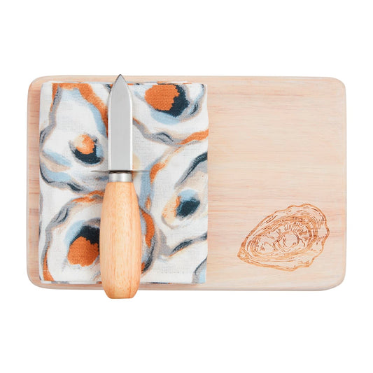 Oyster Shuck Board Set