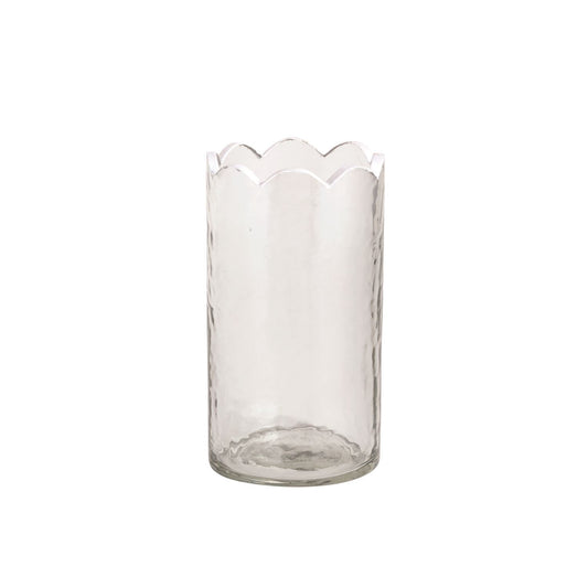 Scalloped Bud Vases