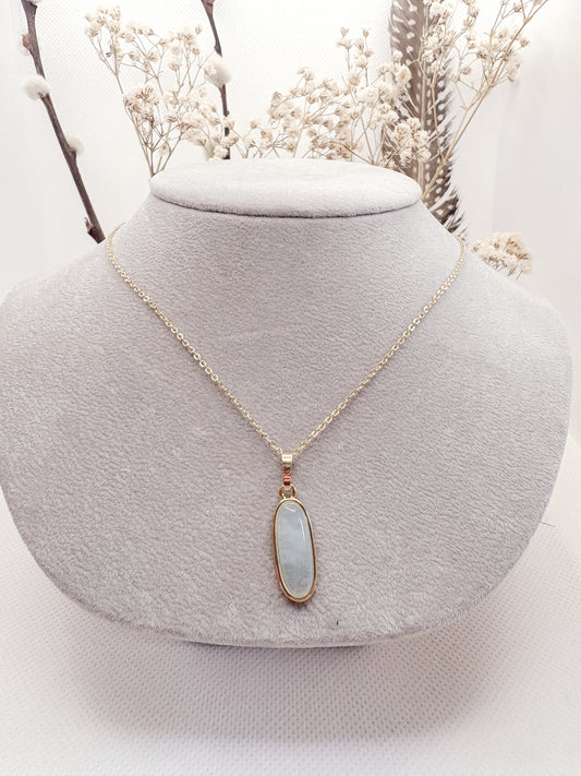 LB Aquamarine Necklace