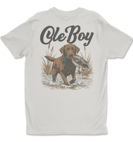 Ole Boy — Chocolate Lab Tee