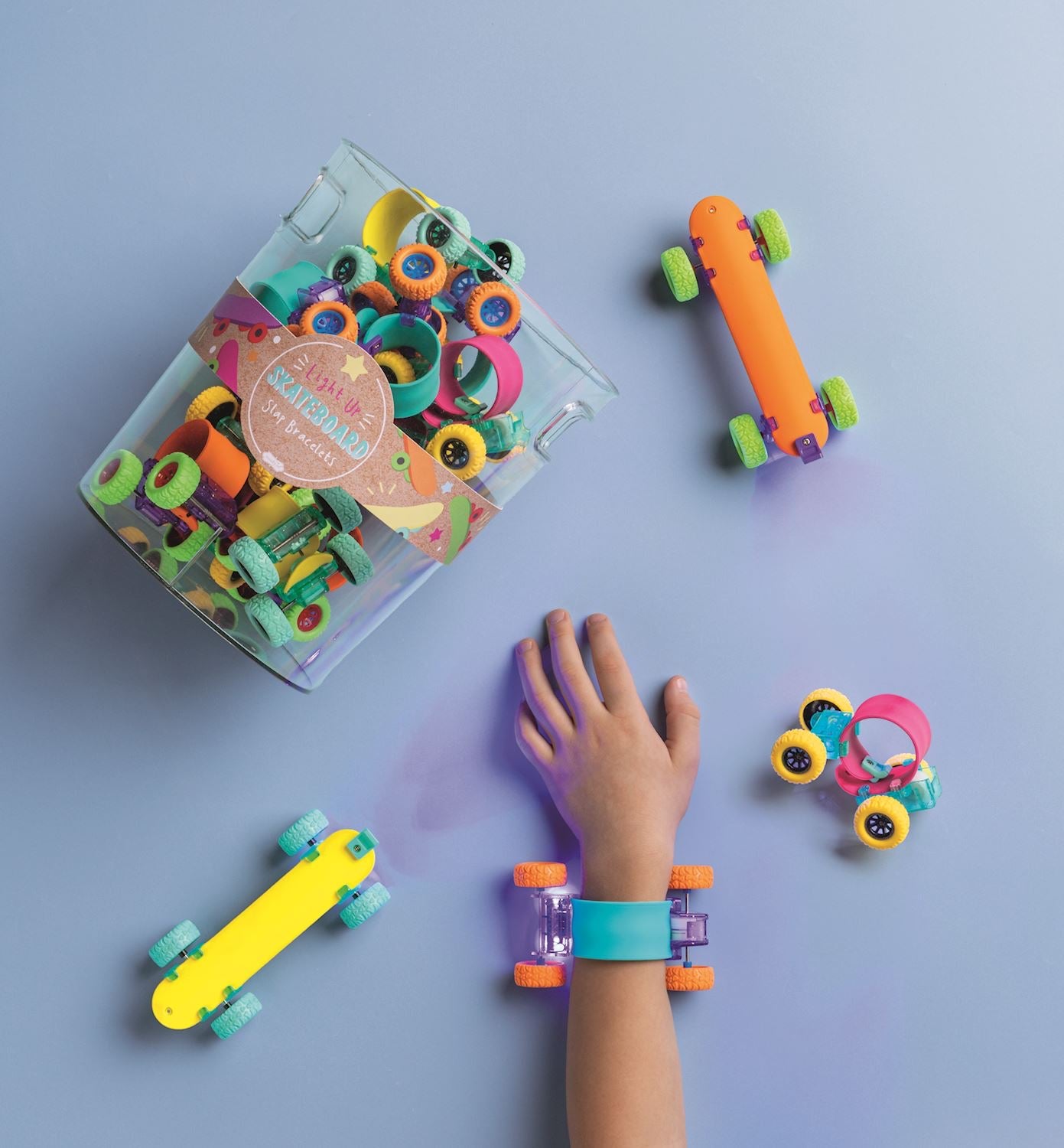 Skateboard Slap Bracelets