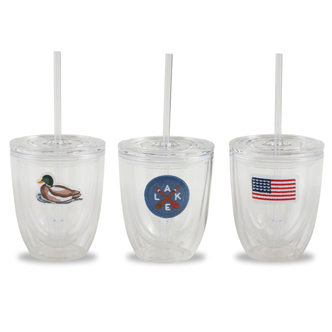 Embroidered Tumblers