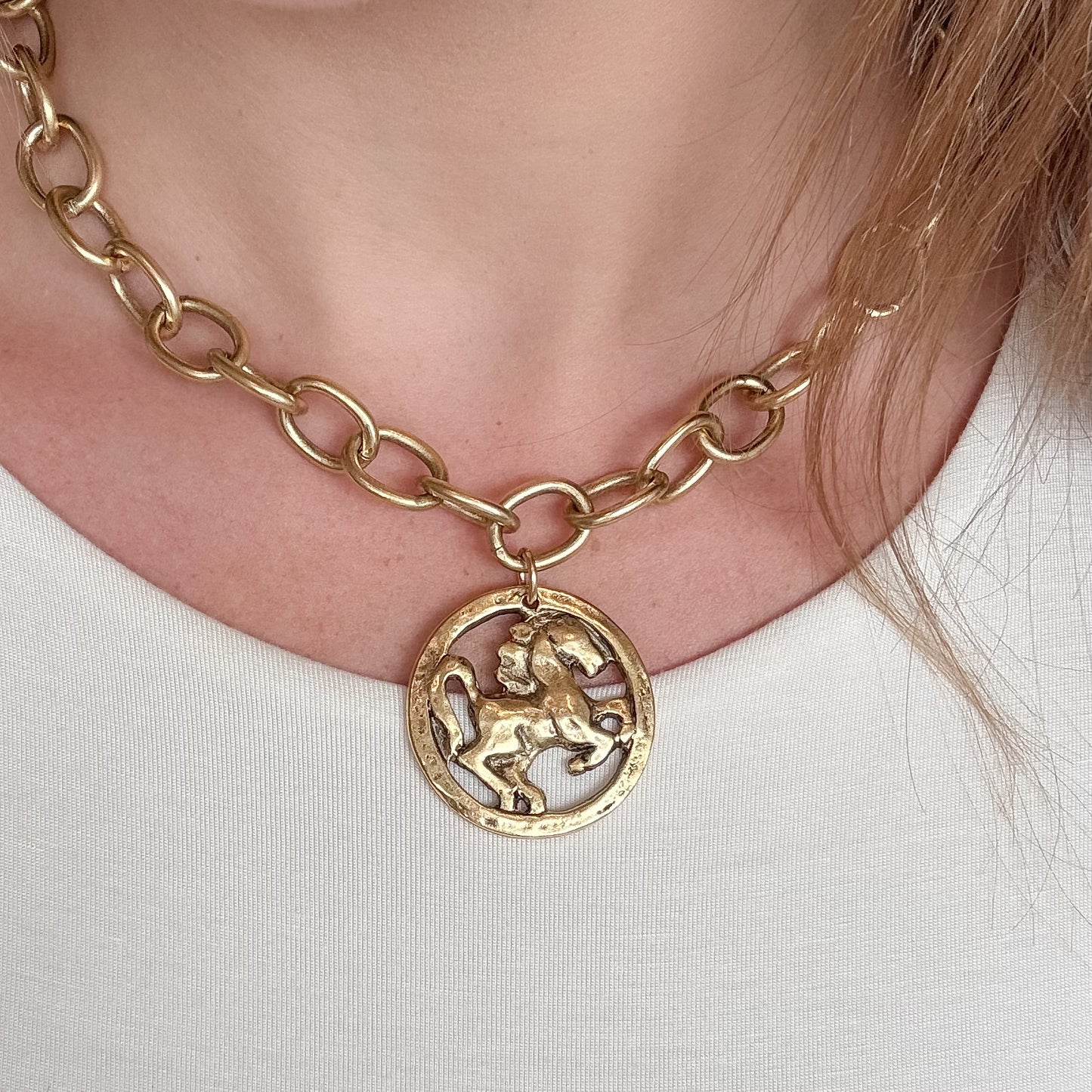 Stallion Pendant Necklace