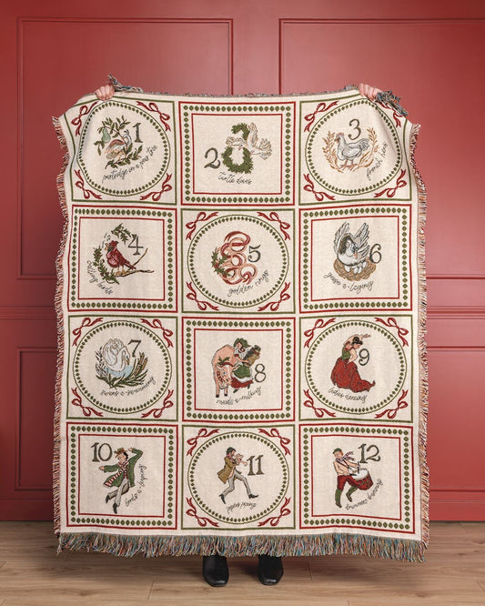 12 Days of Christmas Blanket