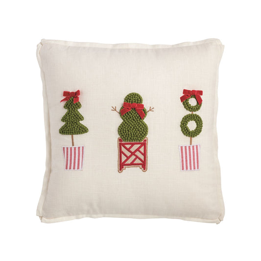 Christmas Topiary Pillow