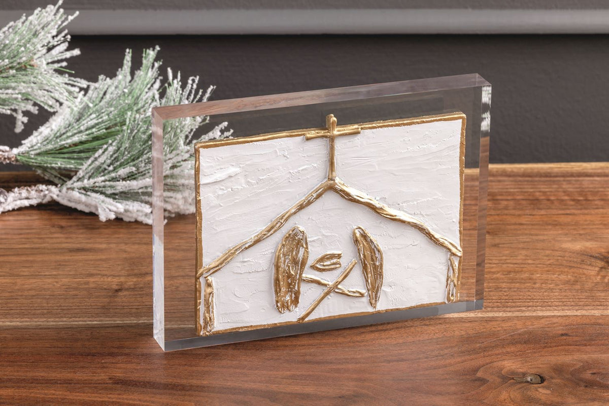 Nativity Acrylic Plaque