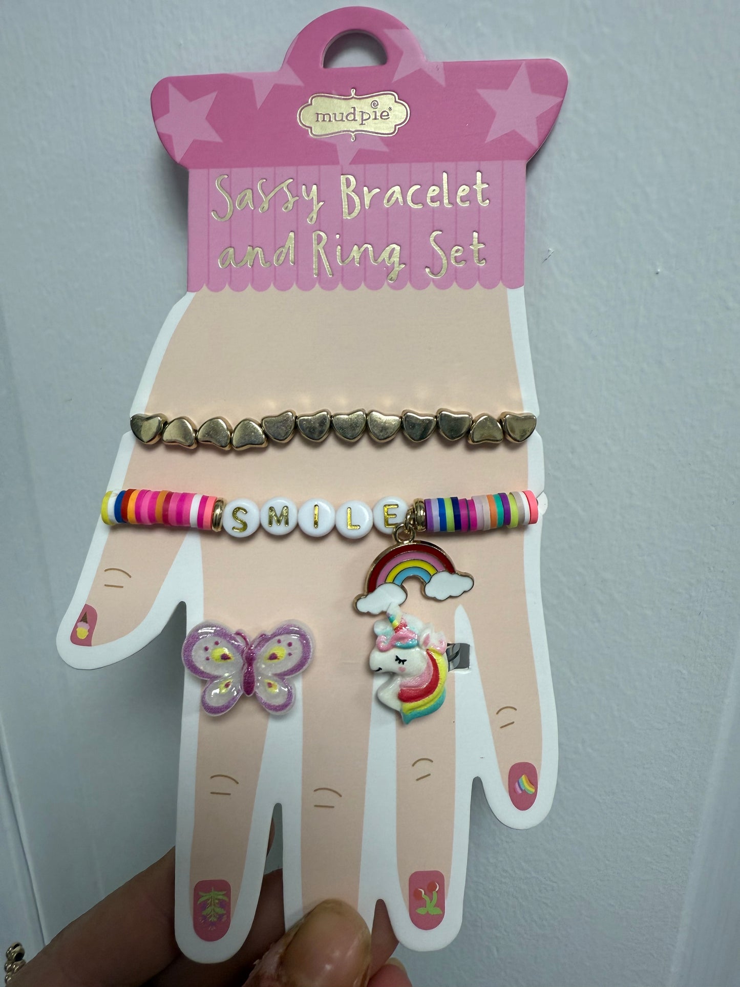Girls “Smile” Bracelet Set