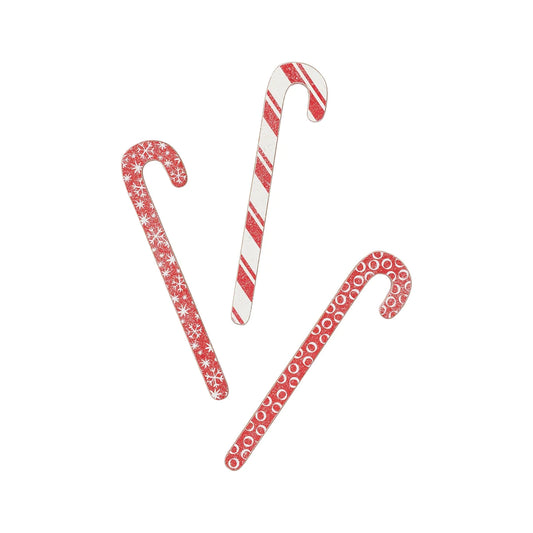 Hanging Candy Canes (Set of 3)