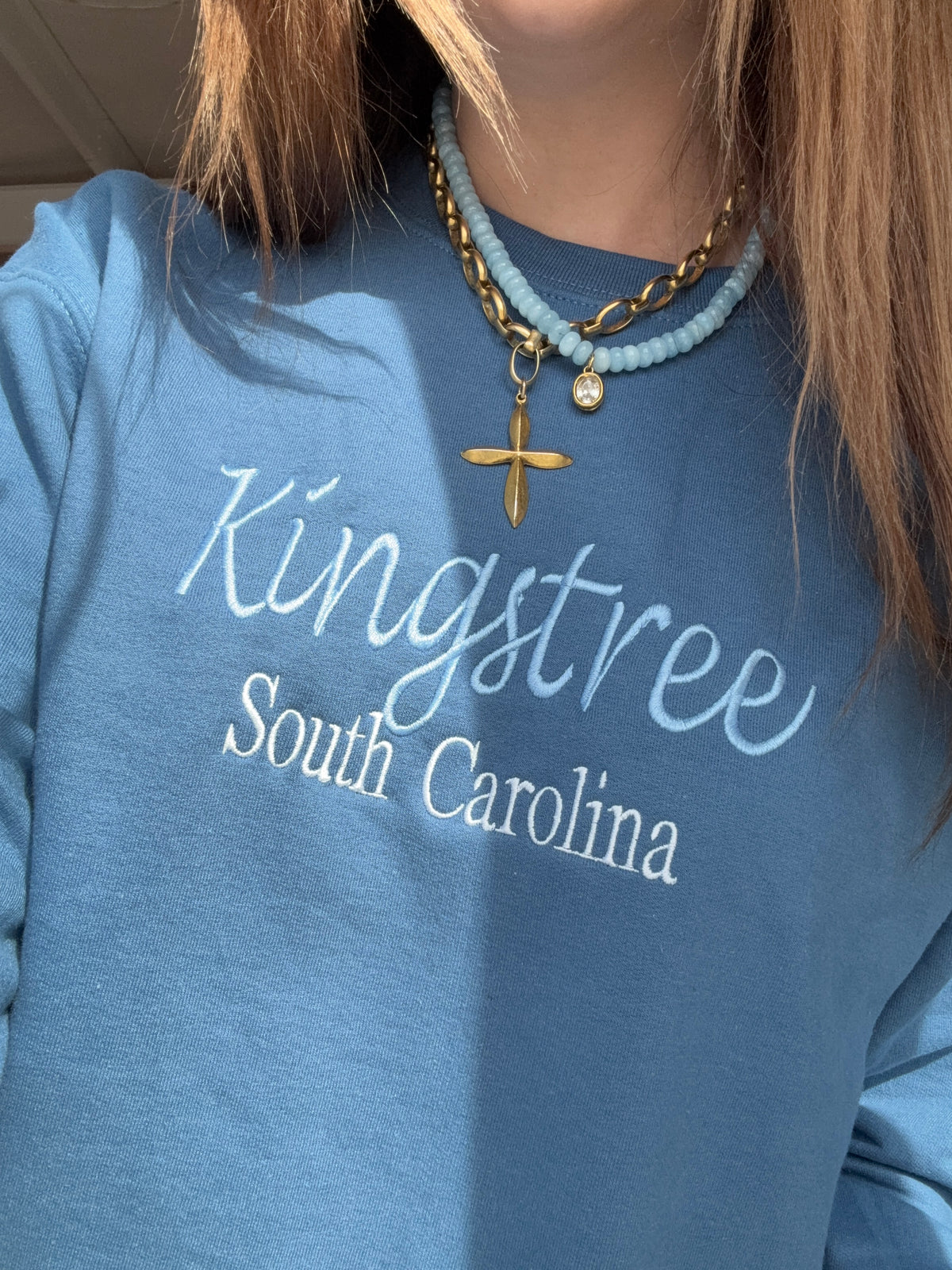 Embroidered Kingstree Sweatshirt