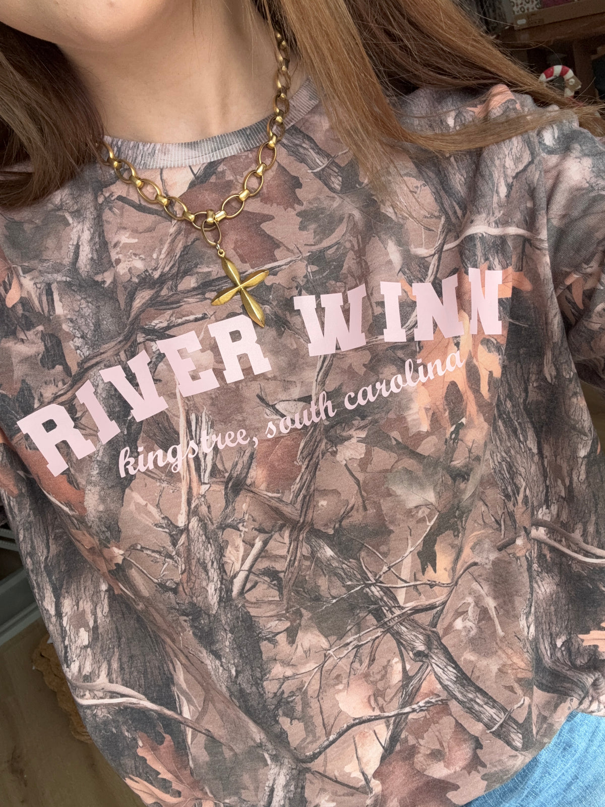 “River Winn” Camo Tee