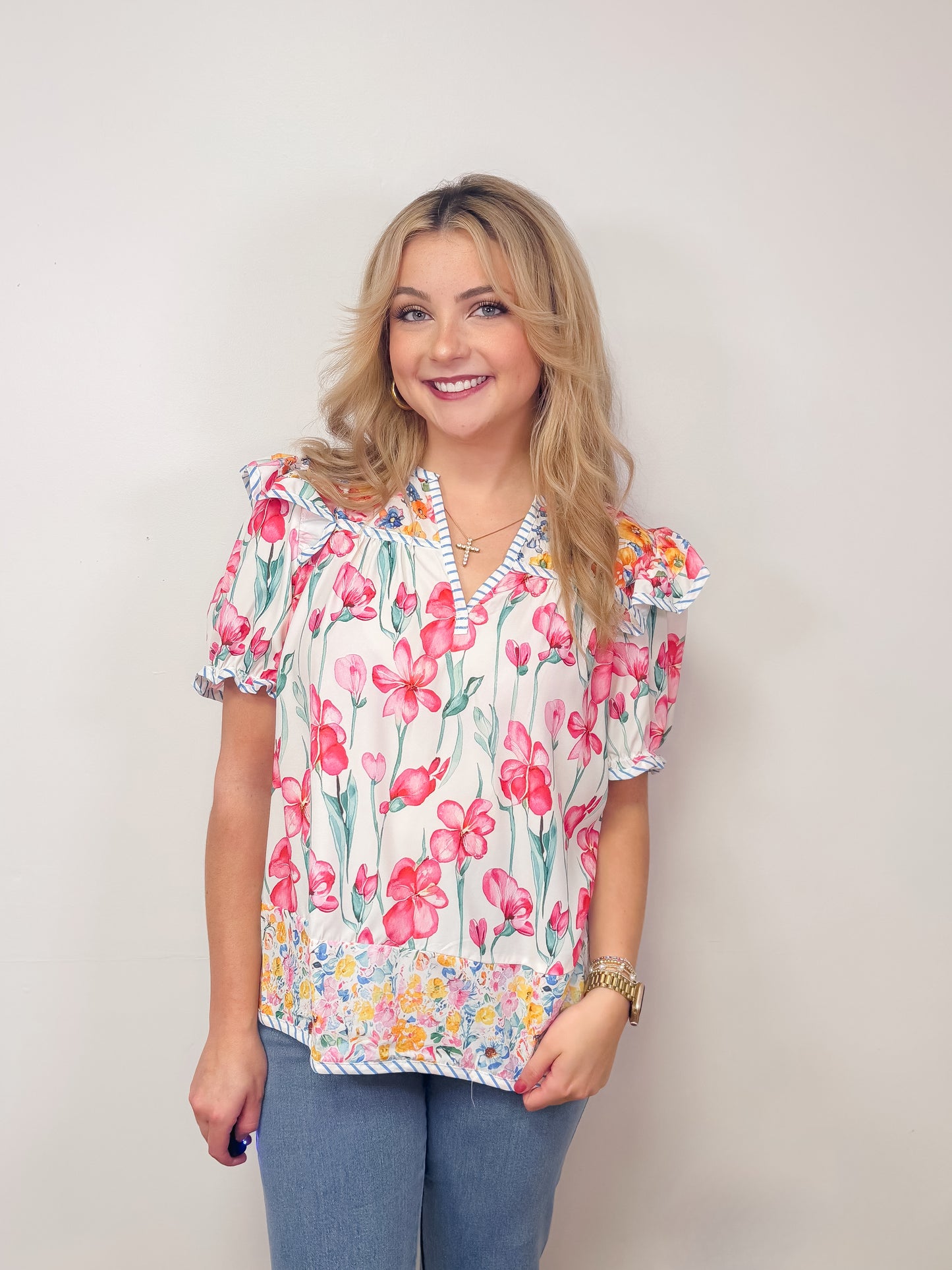 Karyn Floral Blouse