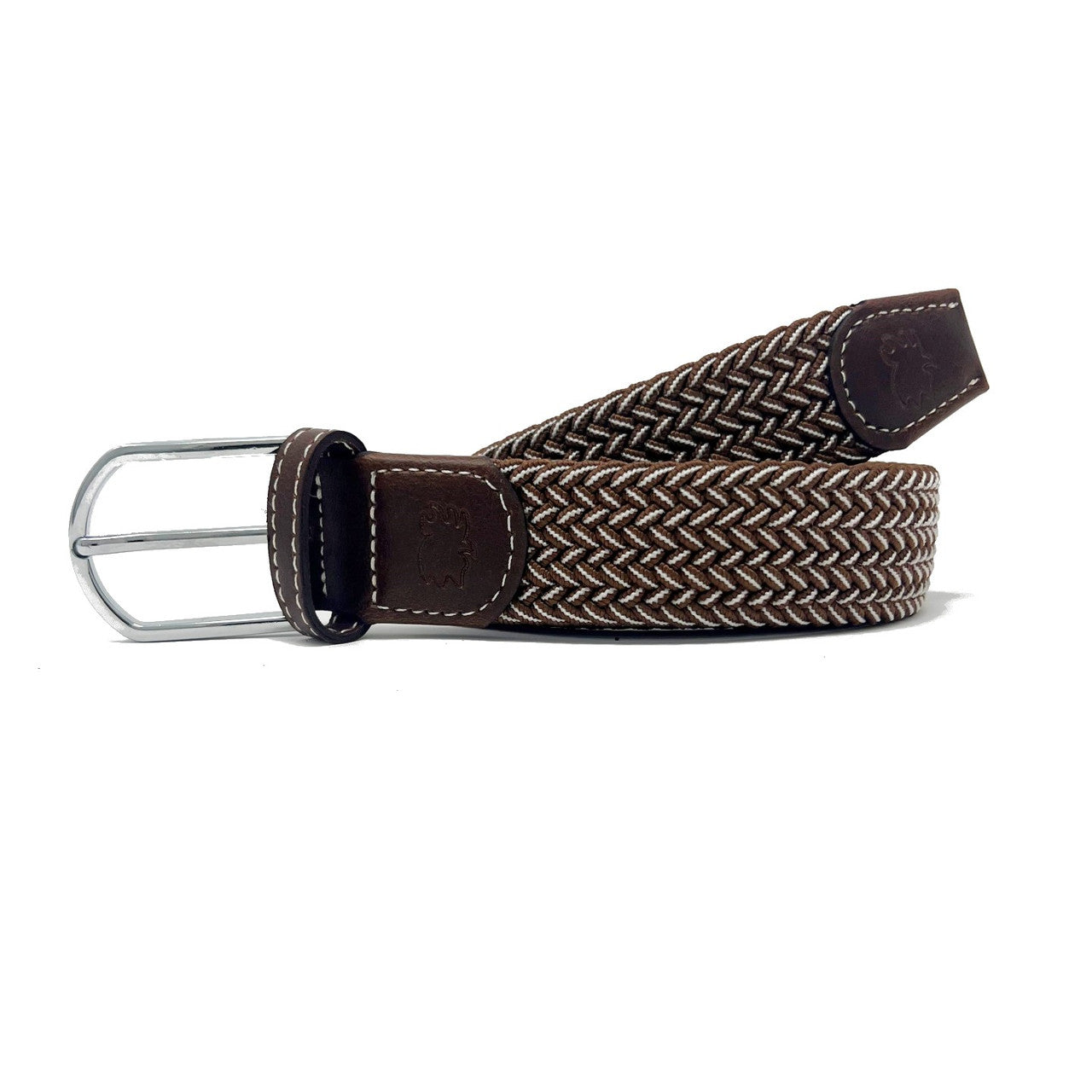 The Sedona Two Toned Woven Stretch Belt