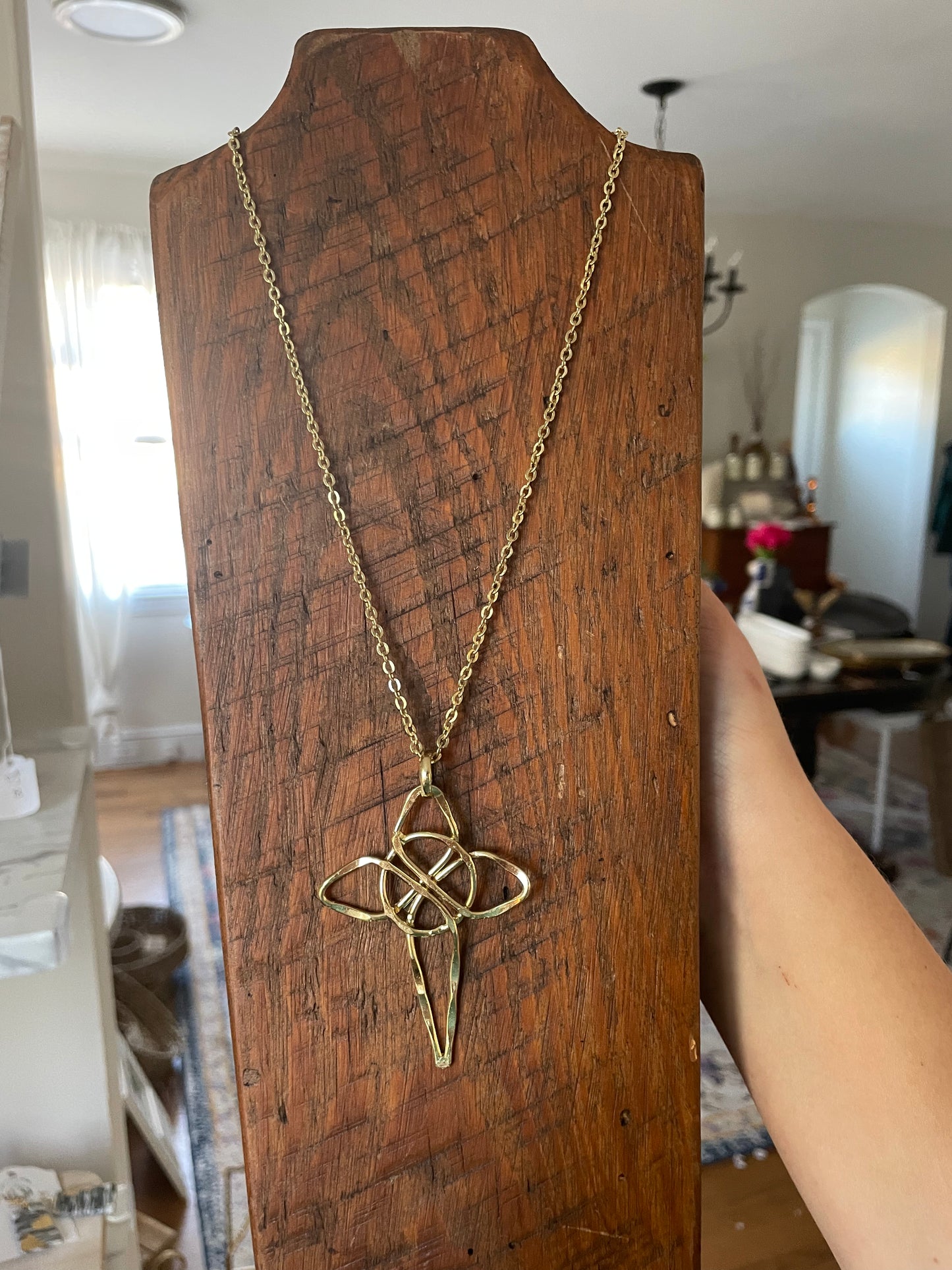 Antique Cross Necklace