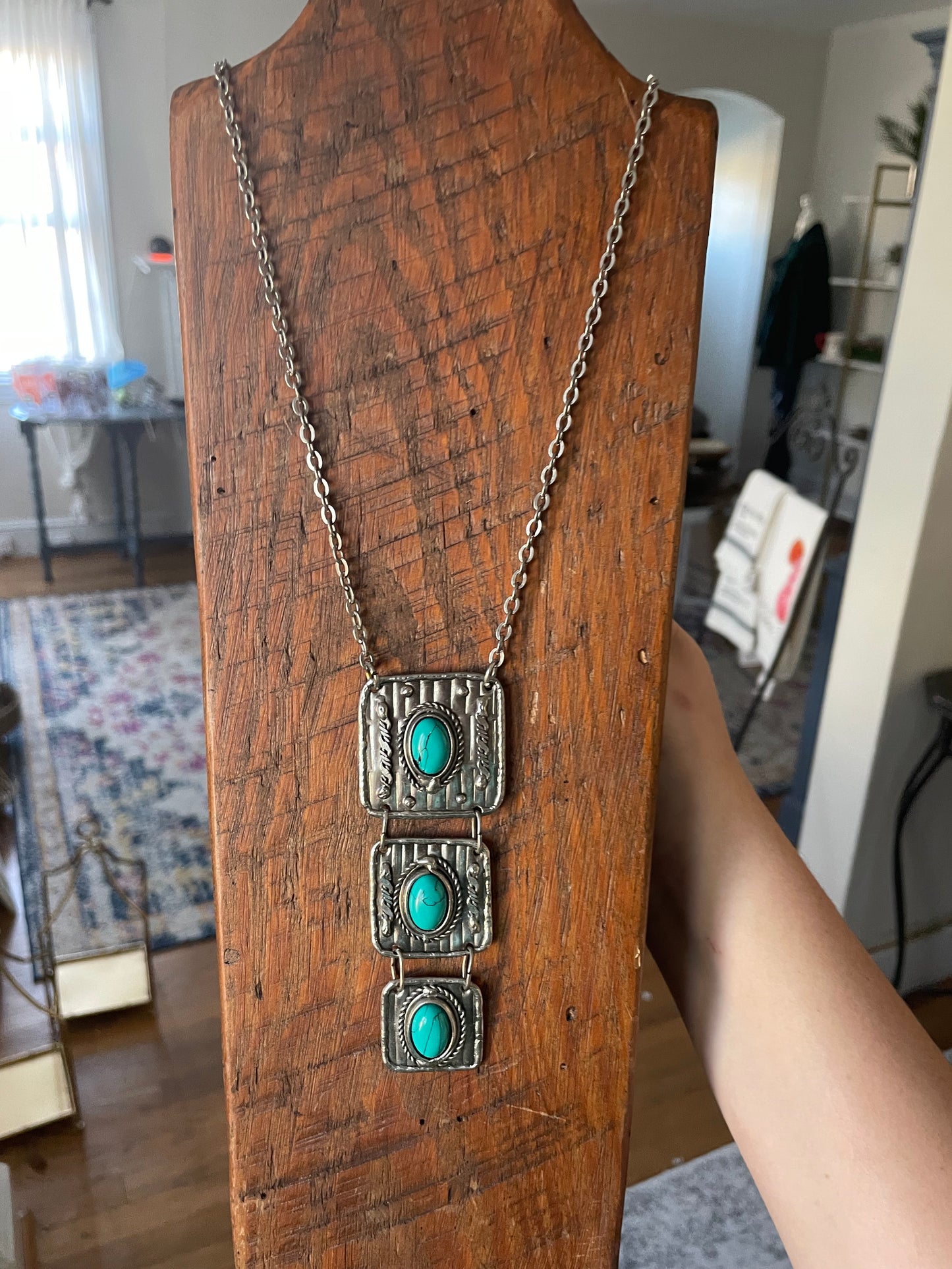 Turquoise Long Necklace