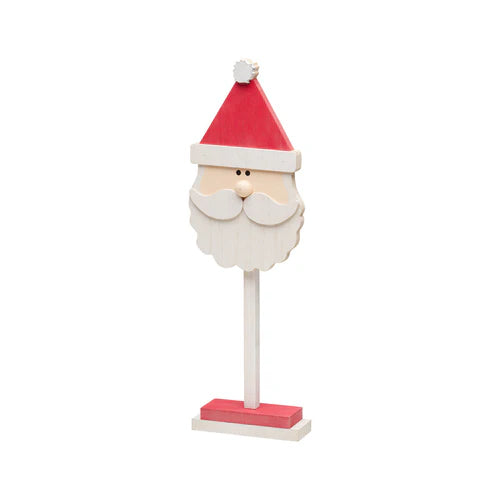 Cutout Santa Decor