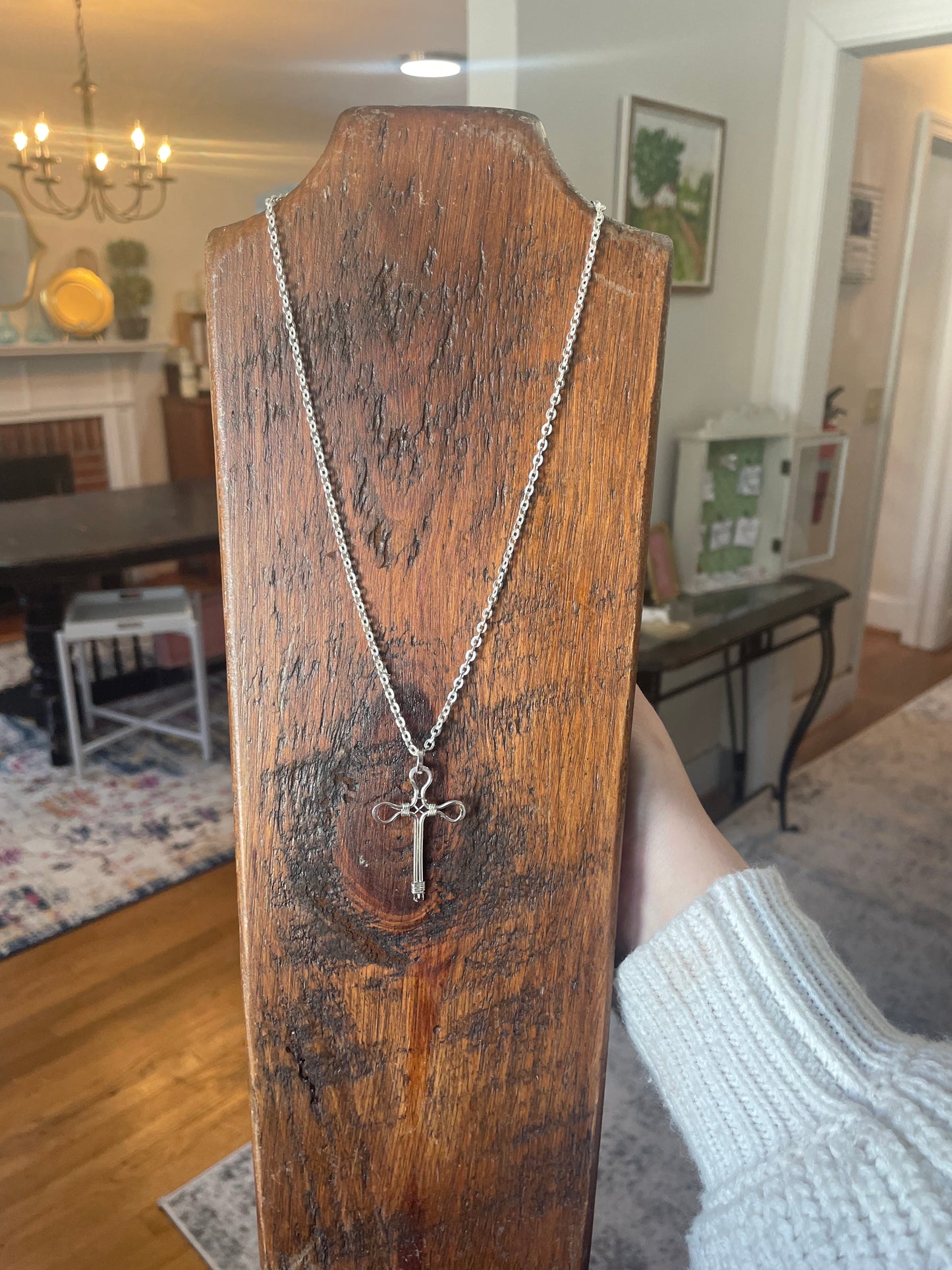 Antique Cross Necklace