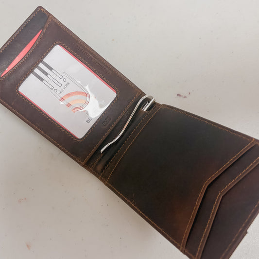 Bifold Men’s Wallet/Money Clip
