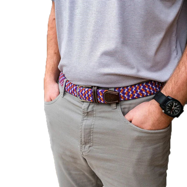 The Hartwell Woven Stretch Belt