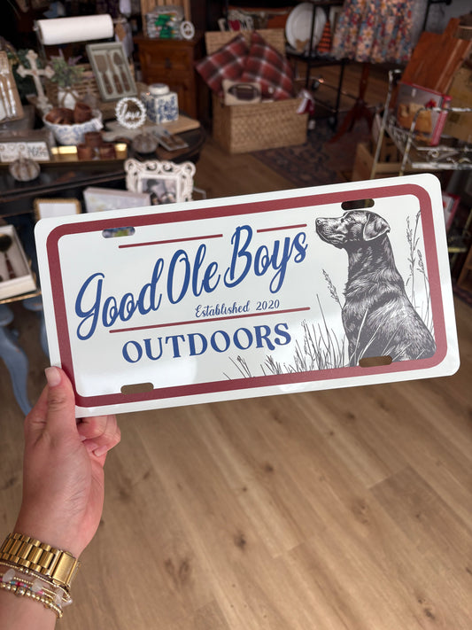 Good Ole Boys – Vintage Plate