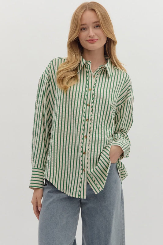 Frances Button-Down Top