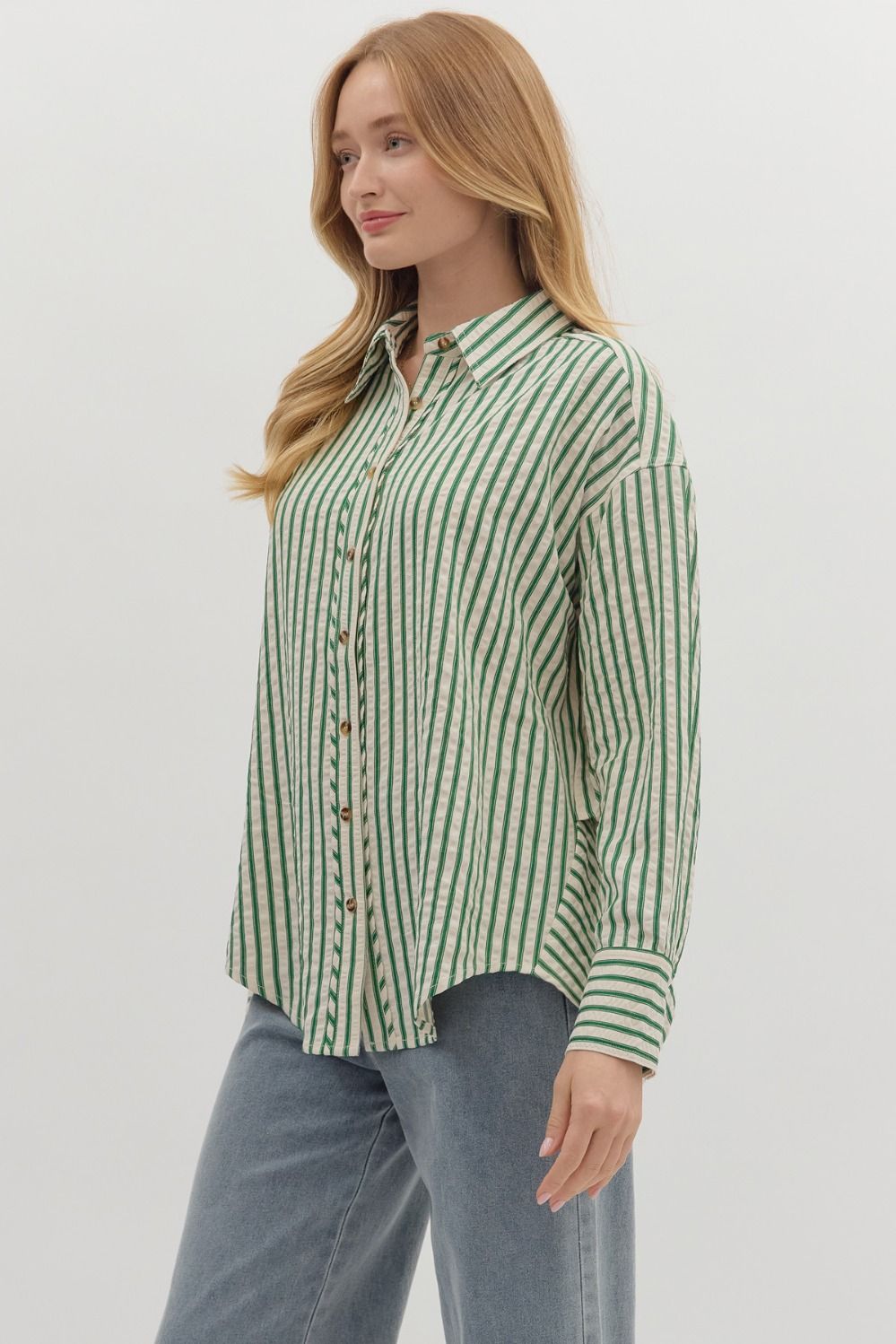 Frances Button-Down Top