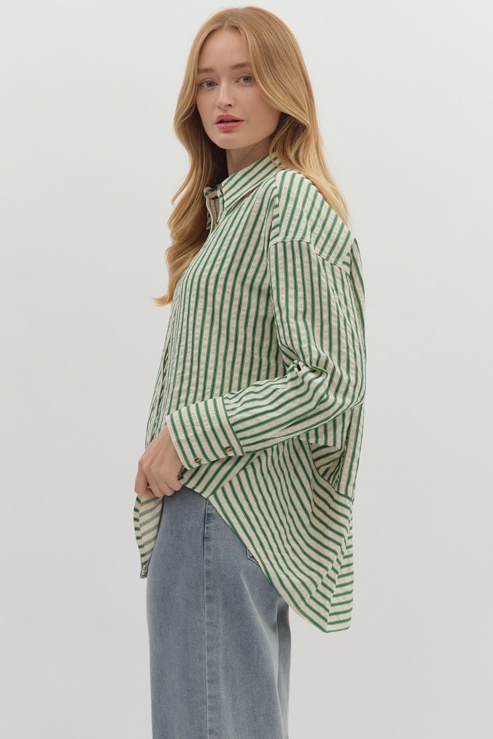 Frances Button-Down Top