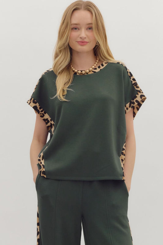 Kendra Contrast Top