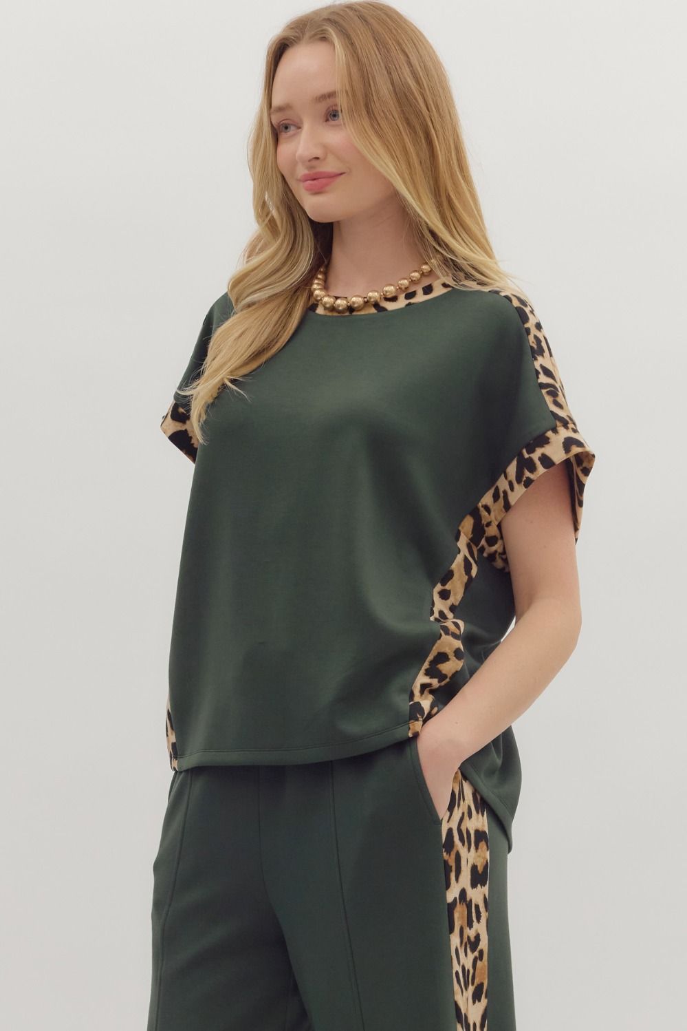 Kendra Contrast Top