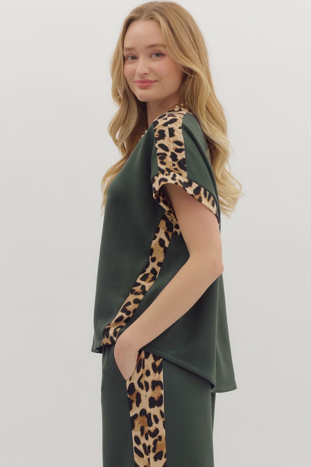Kendra Contrast Top