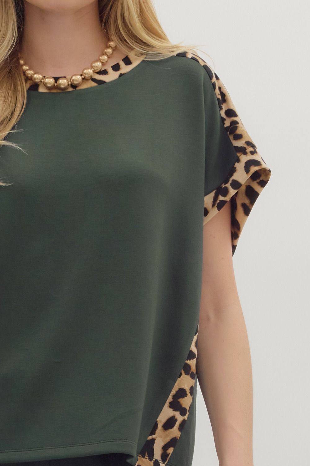 Kendra Contrast Top