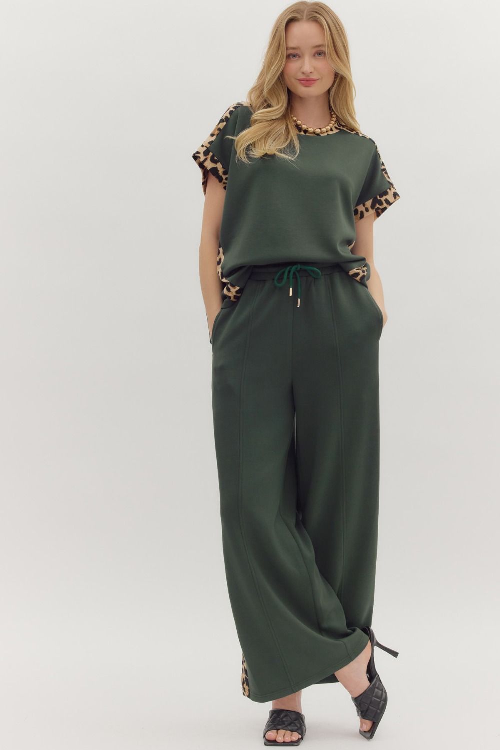 Kendra Contrast Pants