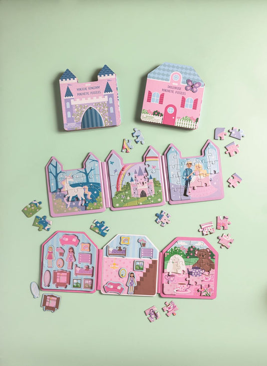 Girls’ Magnetic Book Puzzles