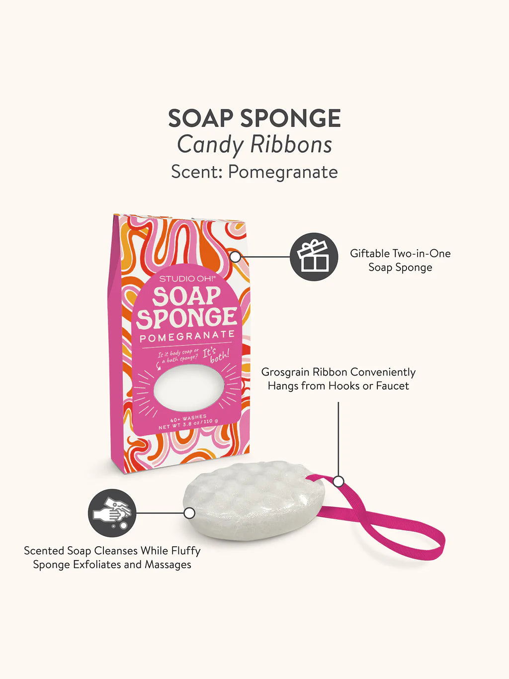 STUDIO OH! Soap Sponges