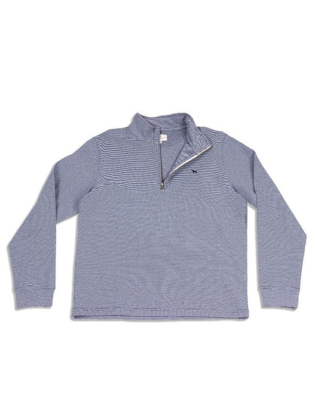 Men’s Pullover Zip — Navy