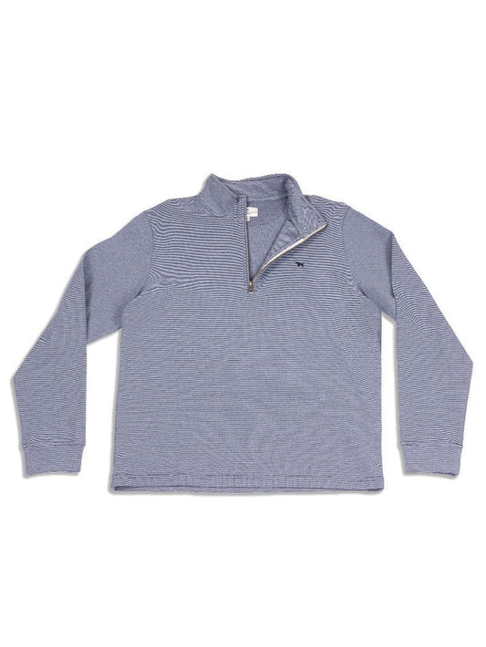Men’s Pullover Zip — Navy
