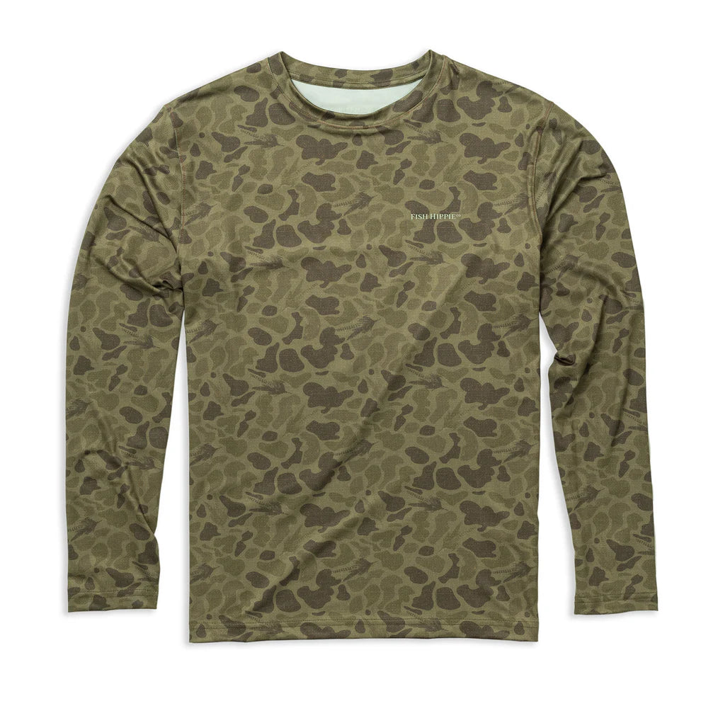 FH Fly Camo Performance Crew