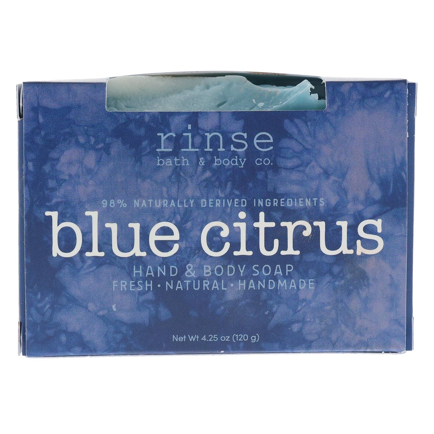 Blue Citrus Bar Soap | Grapefruit Orange Lemon | Natural