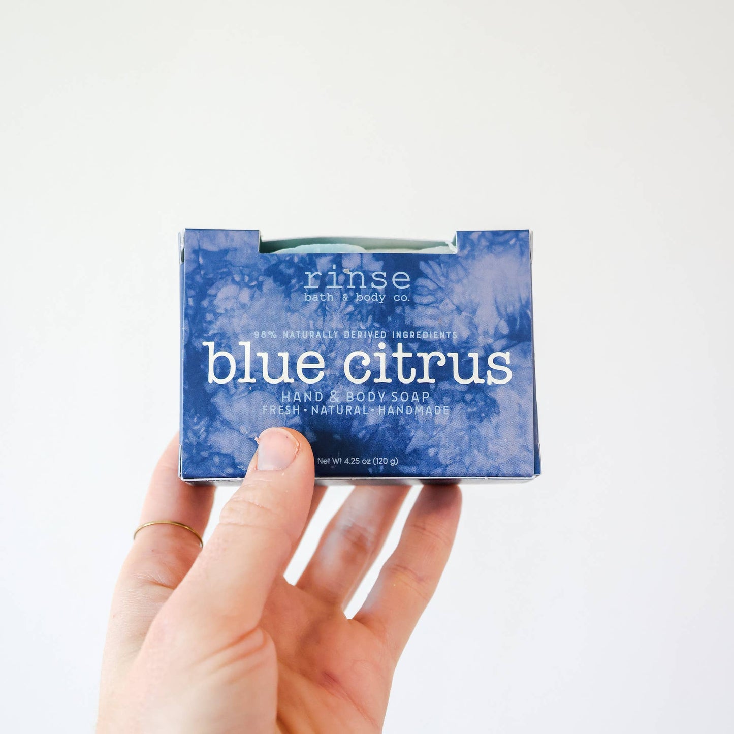 Blue Citrus Bar Soap | Grapefruit Orange Lemon | Natural