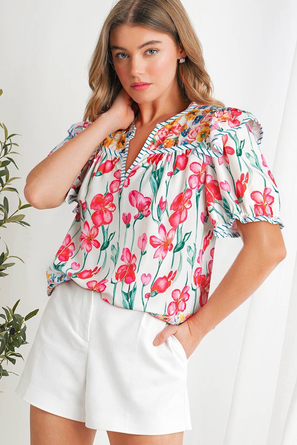 Karyn Floral Blouse