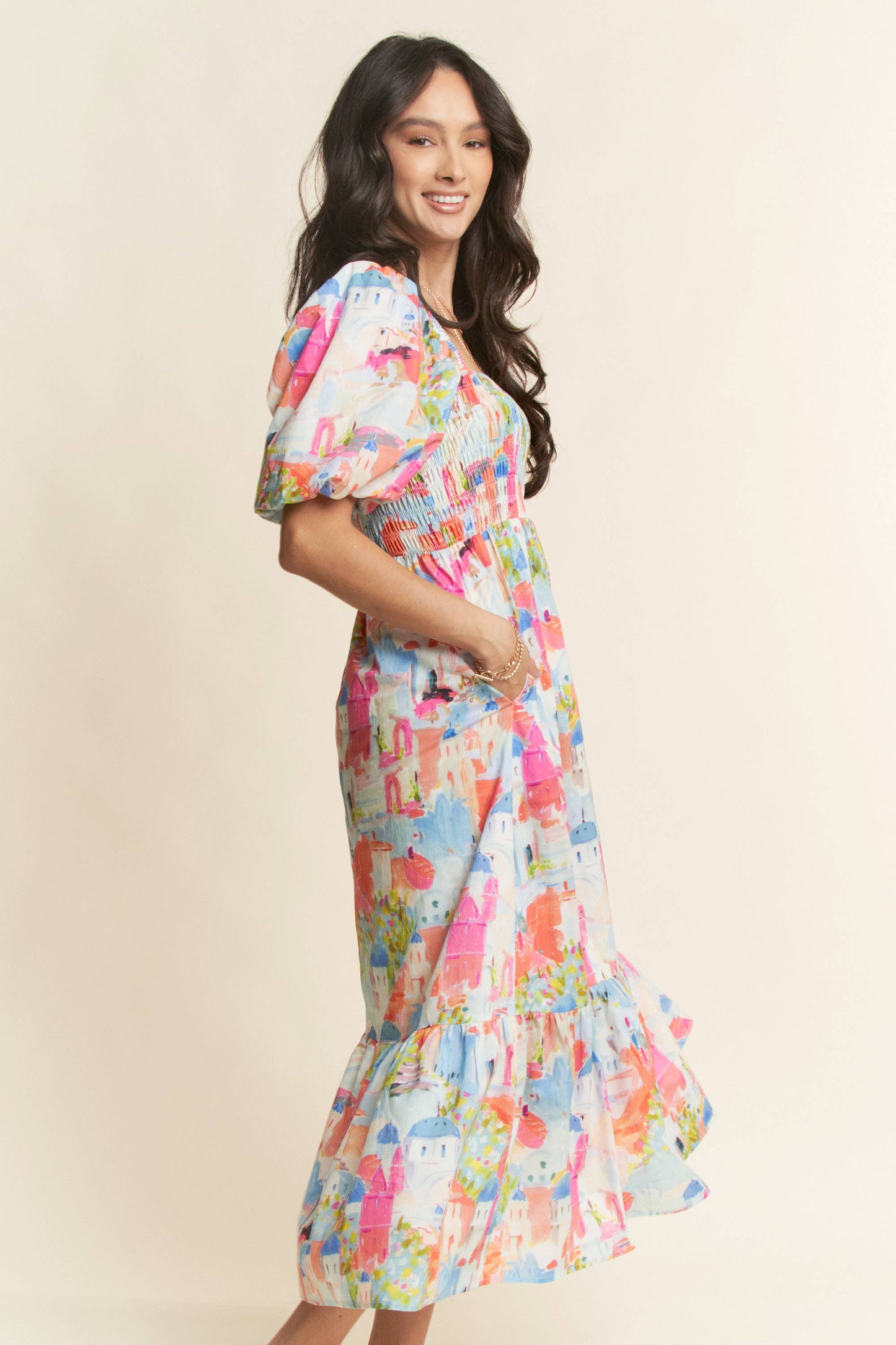 Mia Smocked Dress