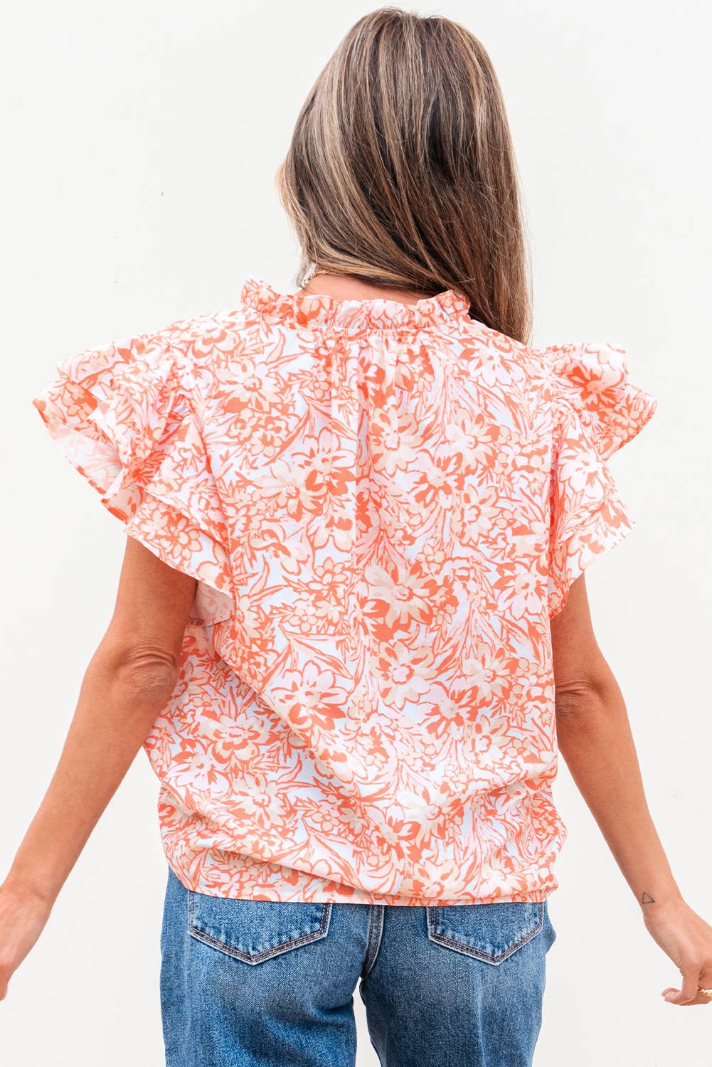 Cecilia Flutter Blouse